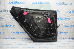 Door assembly rear left Tesla Model S 12-15 pre-rest black PBSB
