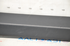 Door sill trim front right Tesla Model S 12-15 pre-rest, black, worn, tear in fastening