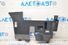 Tesla Model S 12-20 driver's footwell lower dashboard trim is worn, pokes