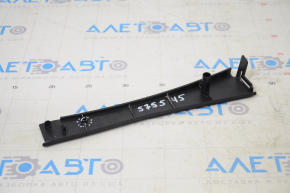 Front pillar trim right middle Tesla Model S 12-20 black, broken guide