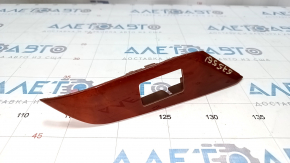 Rear left window lift control trim Lexus RX350 RX450h 10-15 in light wood, worn