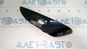 Rear right window lift control trim Nissan Leaf 11-17 black, glossy, scratches