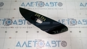 Rear right window lift control trim Nissan Leaf 11-17 black, glossy, scratches