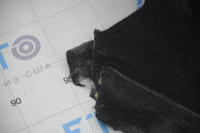 Rear left arch trim Tesla Model S 12-20 black, type 1 tears