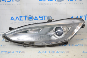 Headlight front left Tesla Model S 12-15 pre-rest assembled, sand, xenon lamp burned out