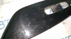 Front right window lifter control trim Nissan Leaf 11-17 black, glossy, scratches