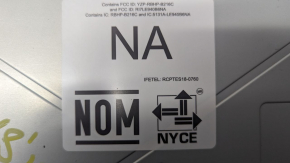 Monitor, display, navigation Tesla Model S 12-16 INTEL pokes on chrome, scratches on chrome
