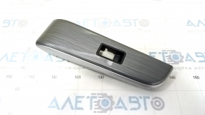 Window lifter control trim rear left Toyota Camry v50 12-14 usa gray wood, scratches