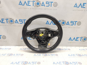 Naked steering wheel Chevrolet Volt 16 - black leather, small bumps, broken chips