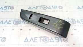 Front right window lifter control trim Toyota Camry v50 12-14 usa gray wood, scratches