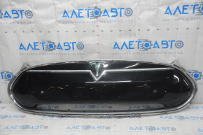 Radiator grill assembly Tesla Model S 12-15 pre-rest for parking sensors, sand