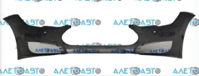 Front bumper bare Tesla Model S 12-15 pre-rest 6 sensors, black PBSB, pokes, scratched