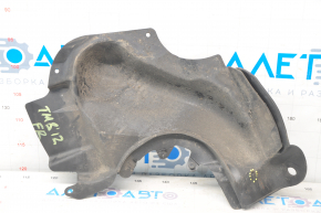 Front right glass trim Tesla Model S 12-15 pre-rest rubber, torn