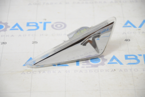 Turn signal in the wing front right Tesla Model S 12-20 chrome, scratches
