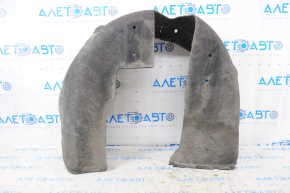 Rear right fender liner Tesla Model S 12-15 pre-restoration torn fasteners