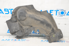 Front left glass trim Tesla Model S 12-15 pre-rest rubber, torn