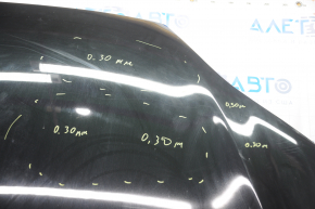 Hood bare Tesla Model S 12-15 dorest aluminum putty 0.50mm, painted