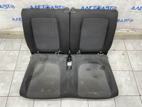 Rear row of seats 2nd row VW Beetle 12-19 cloth black with gray insert, dry cleanable, without headrests