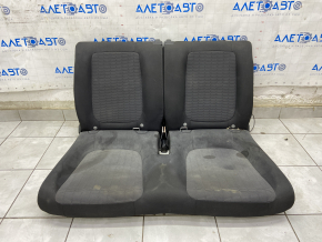 Rear row of seats 2nd row VW Beetle 12-19 cloth black with gray insert, dry cleanable, without headrests