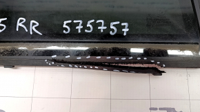 Door glass triangle rear right BMW X5 F15 14-18 tinted, torn seal