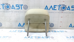 Headrest rear right Lexus ES300h ES350 13-18 beige leather, dry cleanable, dented