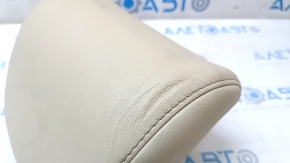 Headrest rear right Lexus ES300h ES350 13-18 beige leather, dry cleanable, dented