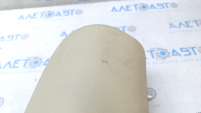 Headrest rear right Lexus ES300h ES350 13-18 beige leather, dry cleanable, dented