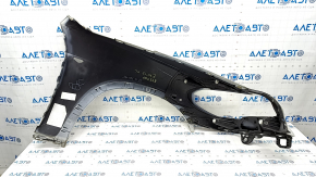 Front left wing BMW X5 E70 11-13 rest, white, broken fasteners