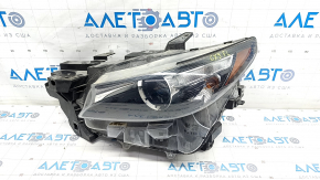 Headlight front left Mazda CX-9 16- assembled LED without Adaptive, sand