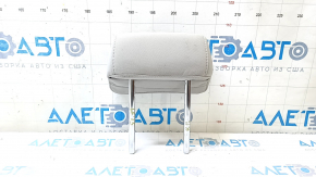Headrest rear right Hyundai Sonata 11-15 cloth, gray, dry-cleanable