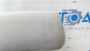 Headrest rear right Hyundai Sonata 11-15 cloth, gray, dry-cleanable