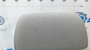 Headrest rear right Hyundai Sonata 11-15 cloth, gray, dry-cleanable