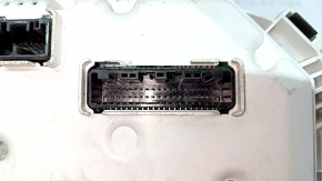The instrument cluster of a Toyota Rav4 2013-2015 has a cracked glass.