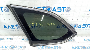 Window blind glass rear left Mazda CX-9 16- chrome, scratches on chrome
