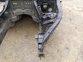 Front left quarter BMW X5 F15 14-18 on the body, blue
