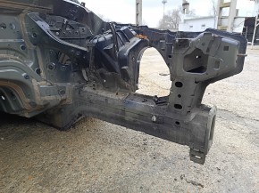 Front left quarter BMW X5 F15 14-18 on the body, blue