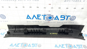 Front right door sill trim Mazda CX-9 16- black, scratches