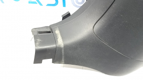Front pillar trim left lower Mazda CX-9 16- black, scratches, broken mount