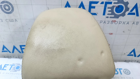 Headrest front left Lexus ES300h ES350 13-18 leather, beige, dry-cleanable, dented