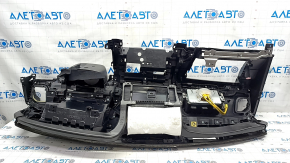 Torpedo front panel with AIRBAG Mazda CX-9 16- BOSE, black