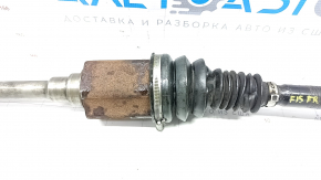 Drive half shaft front right BMW X5 F15 14-15 N55 AWD 1011mm rusty