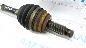 Drive half shaft front right BMW X5 F15 14-15 N55 AWD 1011mm rusty