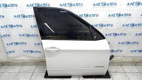 Door assembly front right BMW X5 E70 07-13 white 300, keyless, with closer, bumpers