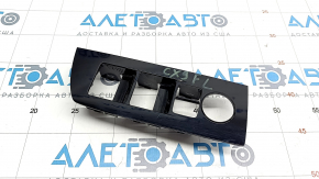 Front left window lift control trim Mazda CX-9 16 - black, gloss, scratches, broken fastener