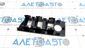 Front left window lift control trim Mazda CX-9 16 - black, gloss, scratches, broken fastener