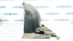 Front left fender liner front part Chevrolet Volt 11-15 worn, tears