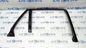 Frame inner door rear right BMW X5 E70 07-13 black, under curtain, white plastic