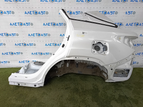 Quarter wing rear left Lexus RX350 RX450h 16-22 under BSM, white, pokes