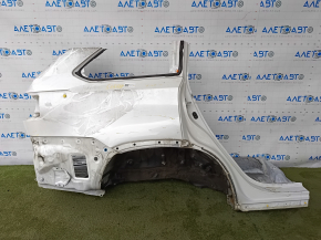 Quarter wing rear right Toyota Highlander 14-19 under BSM white, pokes, made