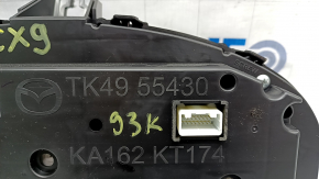 Instrument cluster Mazda CX-9 16- 93k type 2